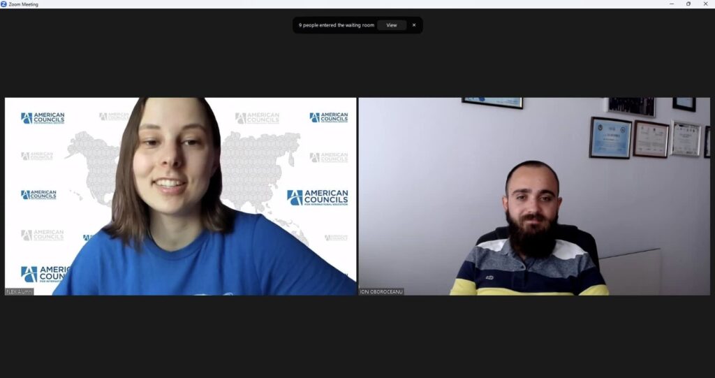 Training online în colaborare cu American Councils.